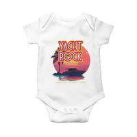 Yacht Rock Party Baby Onesie Boat Drinking Maritime Is Party Time