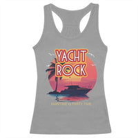 Yacht Rock Party Racerback Tank Top Boat Drinking Maritime Is Party Time