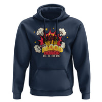 Every Blood Donor Is A Hero Hoodie - Wonder Print Shop