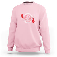 Blood Donor Sweatshirt People Live When People Give - Wonder Print Shop