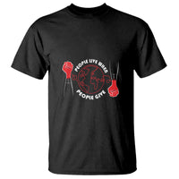 Blood Donor T Shirt People Live When People Give - Wonder Print Shop