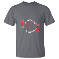 Blood Donor T Shirt People Live When People Give - Wonder Print Shop