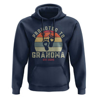 Retro Promoted To Grandma est 2025 Hoodie