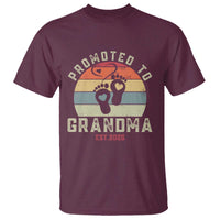 Retro Promoted To Grandma est 2025 T Shirt