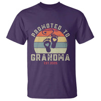 Retro Promoted To Grandma est 2025 T Shirt