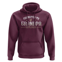 Retro Promoted To Grandpa est 2025 Hoodie