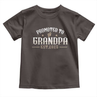 Retro Promoted To Grandpa est 2025 Toddler T Shirt