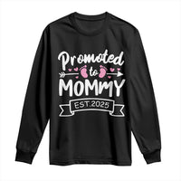Promoted To Mommy Est 2025 Long Sleeve Shirt