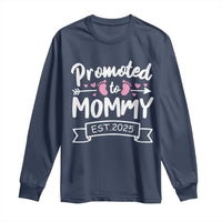 Promoted To Mommy Est 2025 Long Sleeve Shirt