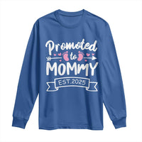 Promoted To Mommy Est 2025 Long Sleeve Shirt