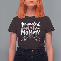 Promoted To Mommy Est 2025 T Shirt For Women