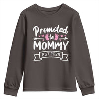 Promoted To Mommy Est 2025 Youth Sweatshirt