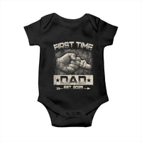 First Time Dad Est 2025 Baby Onesie