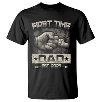 First Time Dad Est 2025 T Shirt