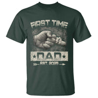 First Time Dad Est 2025 T Shirt