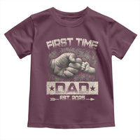 First Time Dad Est 2025 Toddler T Shirt