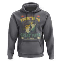 New Dad 2025 Hoodie Promoted to Great Papa