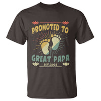 New Dad 2025 T Shirt Promoted to Great Papa
