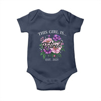 This Girl Is Retired Est 2025 Baby Onesie