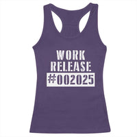 Funny Retirement 2025 Racerback Tank Top Work Release