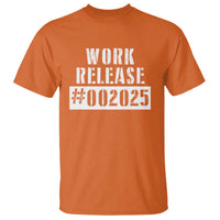 Funny Retirement 2025 T Shirt Work Release