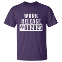 Funny Retirement 2025 T Shirt Work Release