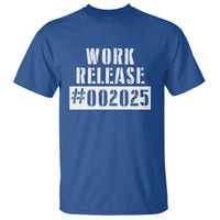 Funny Retirement 2025 T Shirt Work Release