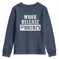 Funny Retirement 2025 Youth Sweatshirt Work Release
