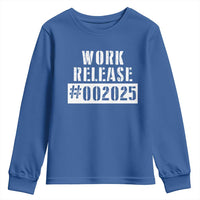 Funny Retirement 2025 Youth Sweatshirt Work Release