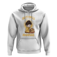 Funny Buddhism Hoodie Just Chill Homie Cute Baby Buddha - Wonder Print Shop