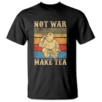 Funny Buddhism T Shirt Make Tea Not War Buddha - Wonder Print Shop