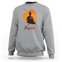 Buddhism Sweatshirt Happy Vesak Buddha Zen Yoga - Wonder Print Shop