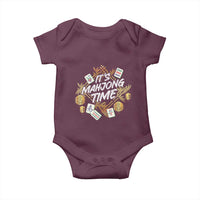 It's Mahjong Time Gambling Chinese Game Baby Onesie