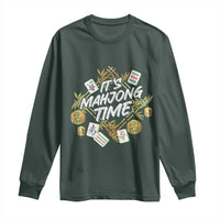 It's Mahjong Time Gambling Chinese Game Long Sleeve Shirt