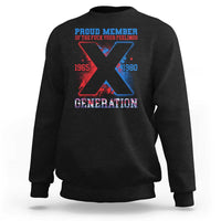 Gen X Sweatshirt Proud Member Of The Fuck Your Feelings - Wonder Print Shop