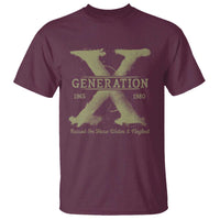 Gen X T Shirt Raised On Hose Water And Neglect - Wonder Print Shop