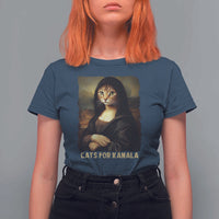 Funny Harris Cat T Shirt For Women Cats Mona Lisa Vintage - Wonder Print Shop