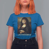 Funny Harris Cat T Shirt For Women Cats Mona Lisa Vintage - Wonder Print Shop