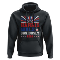 Harris Walz Obviously Hoodie US President Election 2024