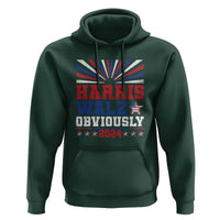 Harris Walz Obviously Hoodie US President Election 2024
