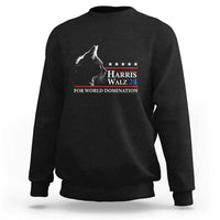 Harris Walz 2024 Sweatshirt For World Domination US President - Wonder Print Shop