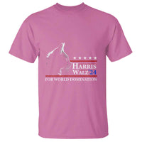 Harris Walz 2024 T Shirt For World Domination US President - Wonder Print Shop
