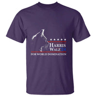 Harris Walz 2024 T Shirt For World Domination US President - Wonder Print Shop