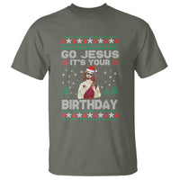 Go Jesus It's Your Birthday Funny Christmas T Shirt - Wonder Print Shop