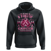 The Year I Beat Cancer Boxing Gloves Fighter Survivor Hoodie