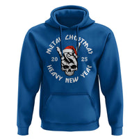 Funny Heavy Metal Hoodie Metal Christmas Heavy New Year Rock Hand Sign
