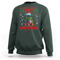 Funny Heavy Christmas Rock Band Guitarist Sweatshirt - Wonder Print Shop