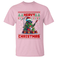 Funny Heavy Christmas Rock Band Guitarist T Shirt - Wonder Print Shop
