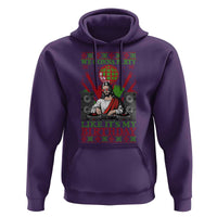 Funny Christmas Party DJ Jesus Hoodie We Gonna Party Like It's My Birthday