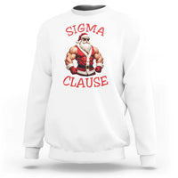 Funny Xmas Sigma Claus Sweatshirt - Wonder Print Shop